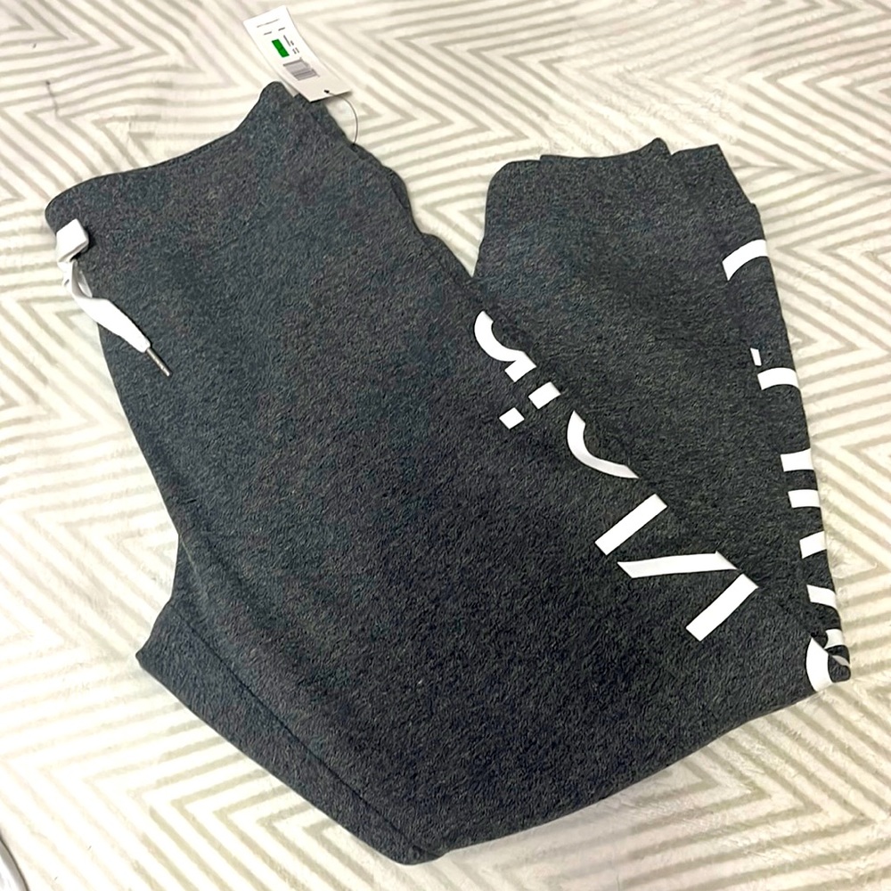 Calvin Klein. Size L. Gray with white print